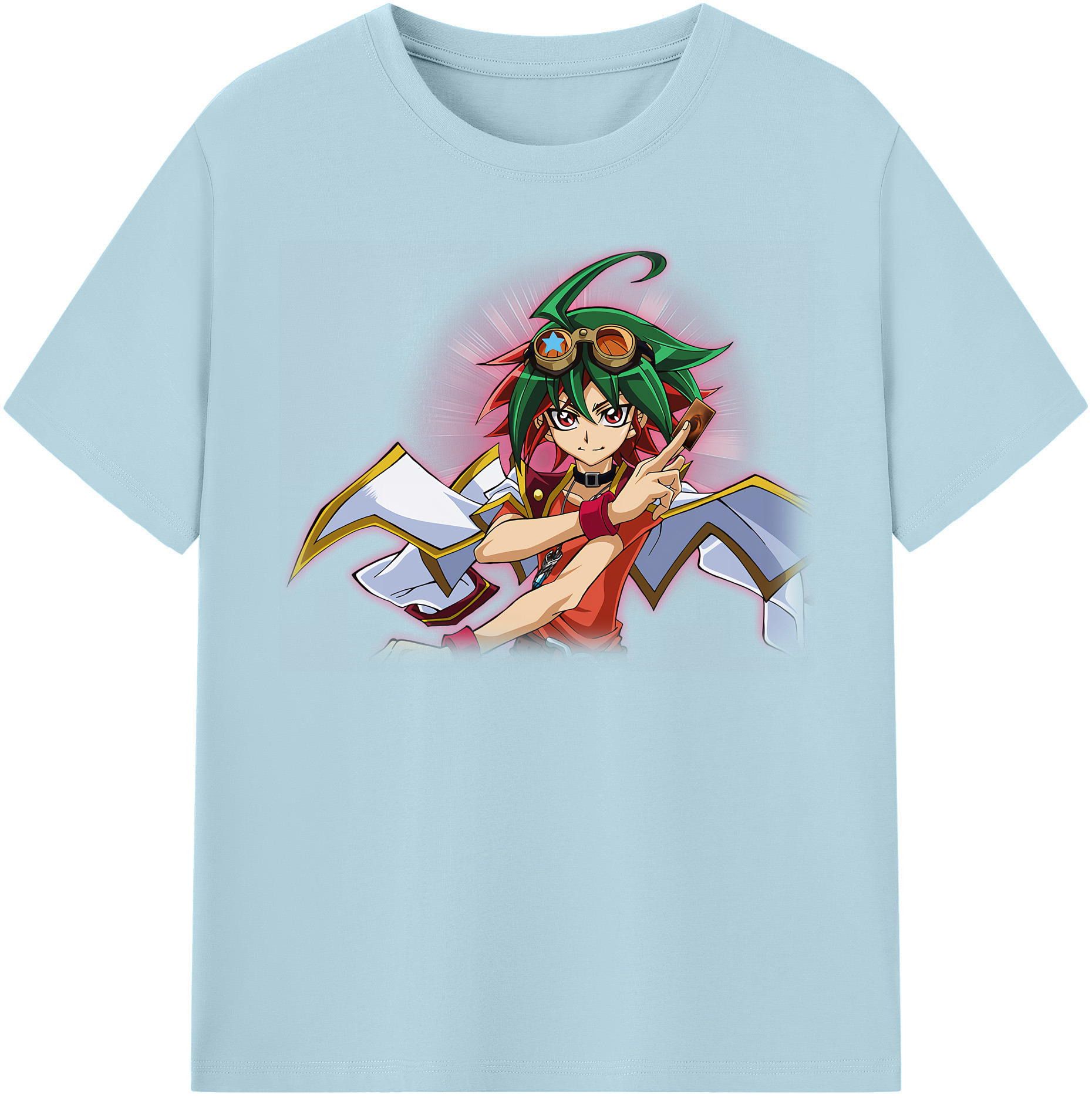 （画像用） 遊☆戯☆王 Yu-Gi-Oh! 綿100％半袖Tシャツ（フロントプリント）